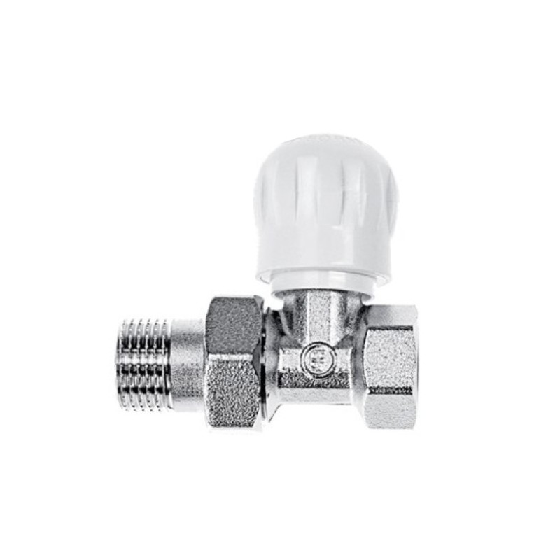 Διακόπτης δισωληνίου ίσιος 1/2" Smart (1605) Brass Form