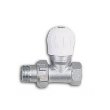 Διακόπτης δισωληνίου ίσιος 1/2" Status (605) Brass Form