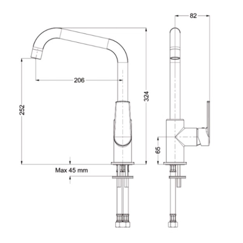 Μπαταρία κουζίνας 142515-100 Klint Eurorama
