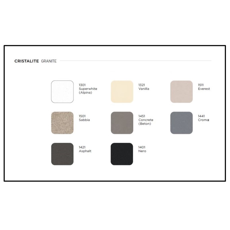 Μπαταρία κουζίνας 18580 Fluo Armando Vicario