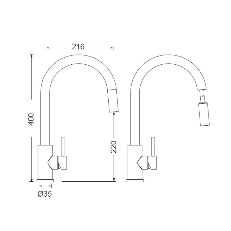 Μπαταρία κουζίνας 533120-110 Prima Schock