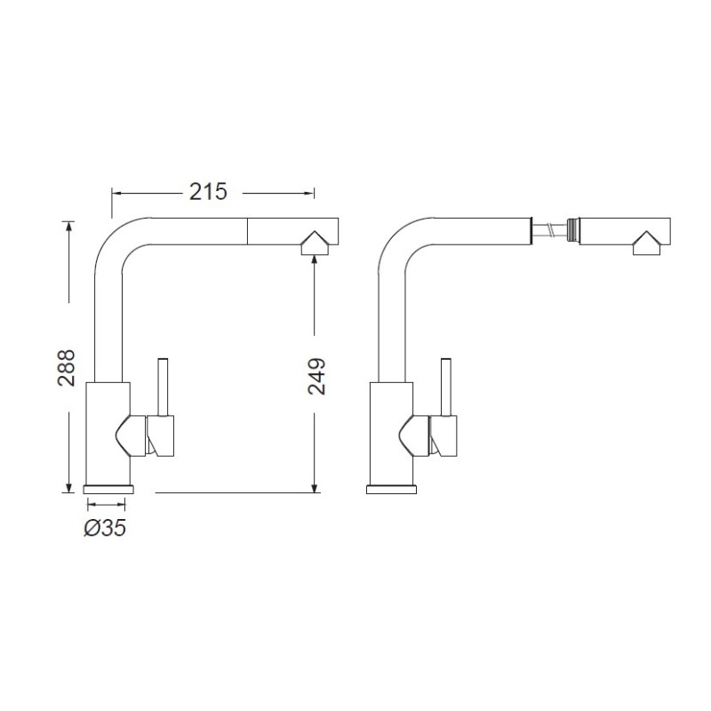 Μπαταρία κουζίνας 534120-110 Kantus Schock