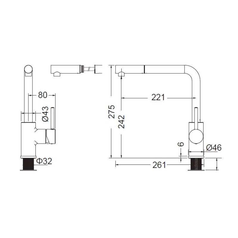 Μπαταρία κουζίνας 63359-100 Cora