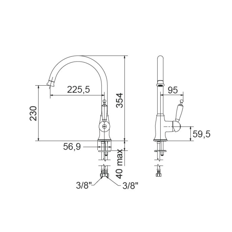 Μπαταρία κουζίνας 6381 Oxford Bugnatese