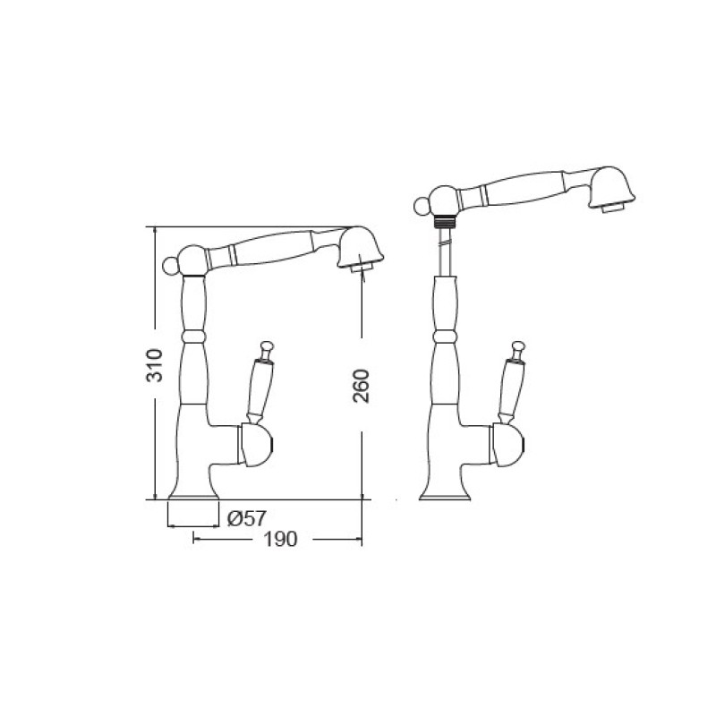 Μπαταρία κουζίνας 6388-220 Oxford Bugnatese