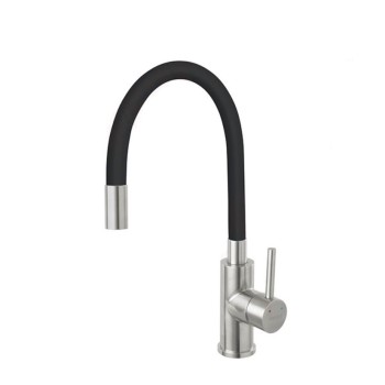 Μπαταρία κουζίνας αναμεικτική με εύκαμπτο ρουξούνι σιλικόνης 01-9155 Zumba Ferro