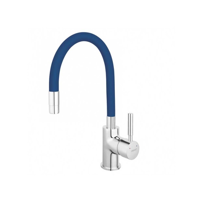 Μπαταρία κουζίνας αναμεικτική με εύκαμπτο ρουξούνι σιλικόνης Zumba Ferro