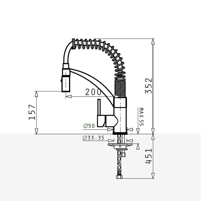 Μπαταρία κουζίνας 090900701 Mini Cresento Pyramis