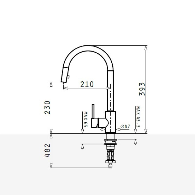 Μπαταρία κουζίνας 090917801 Amada Pyramis