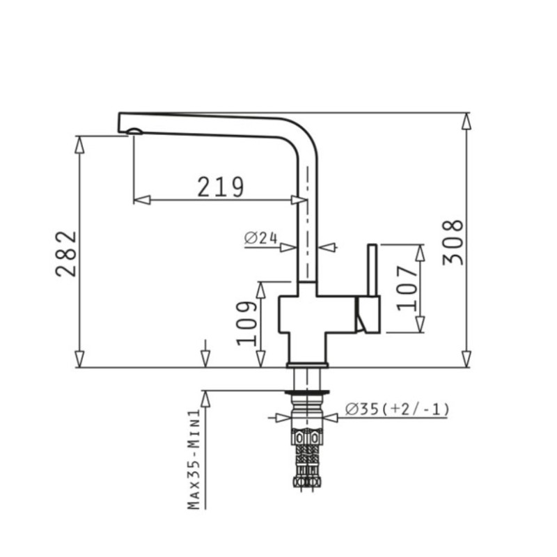 Μπαταρία κουζίνας 090938301 Mandolin Pyramis