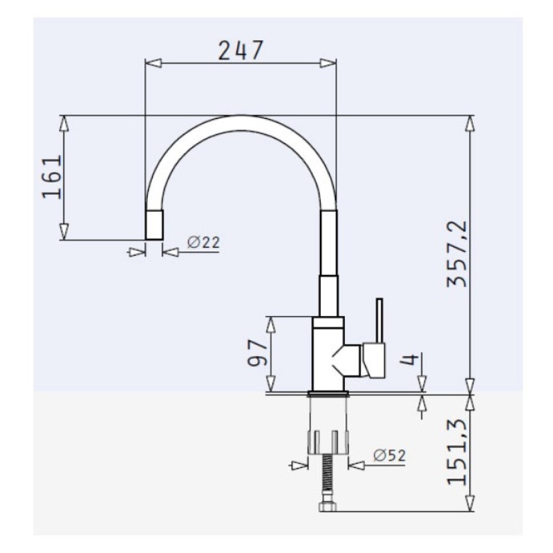 Μπαταρία κουζίνας Aurelia Pyramis