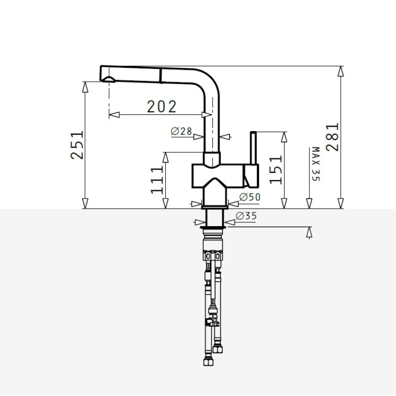 Μπαταρία κουζίνας Capriccio Pyragranite Pyramis