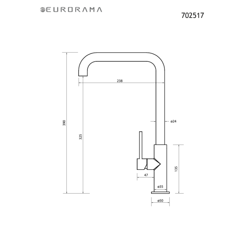 Μπαταρία κουζίνας 702517-111 Eurorama