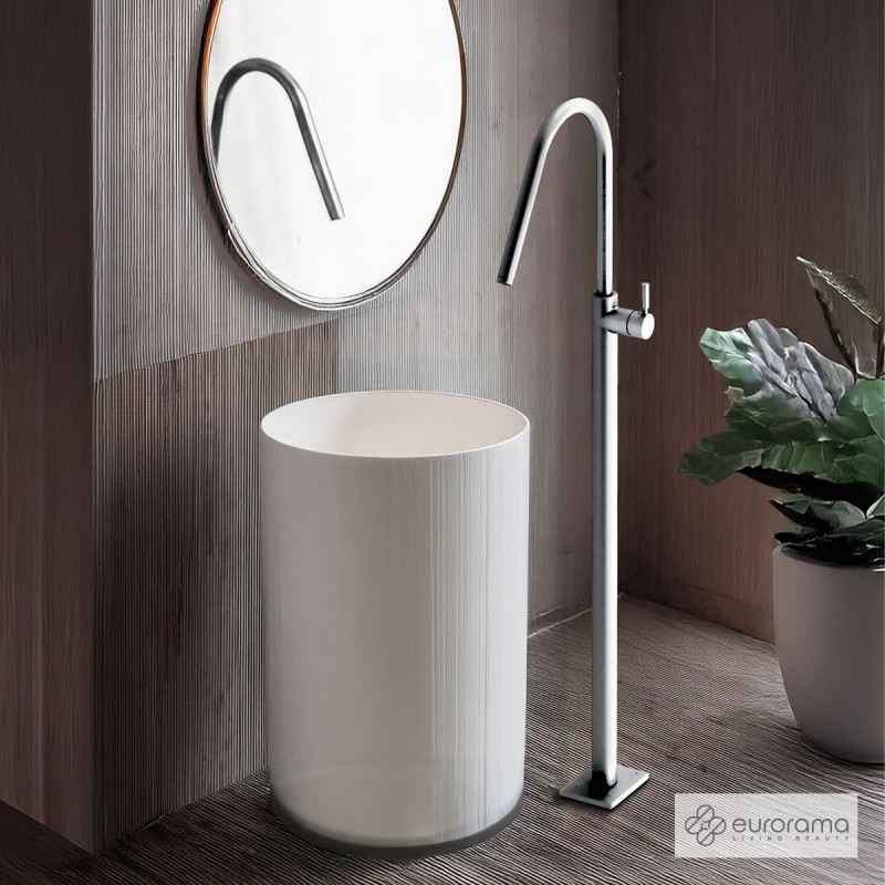 Μπαταρία νιπτήρος επιδαπέδια 13302 Eurorama