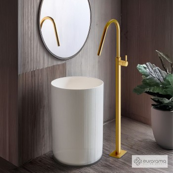 Μπαταρία νιπτήρος επιδαπέδια 13302 Eurorama