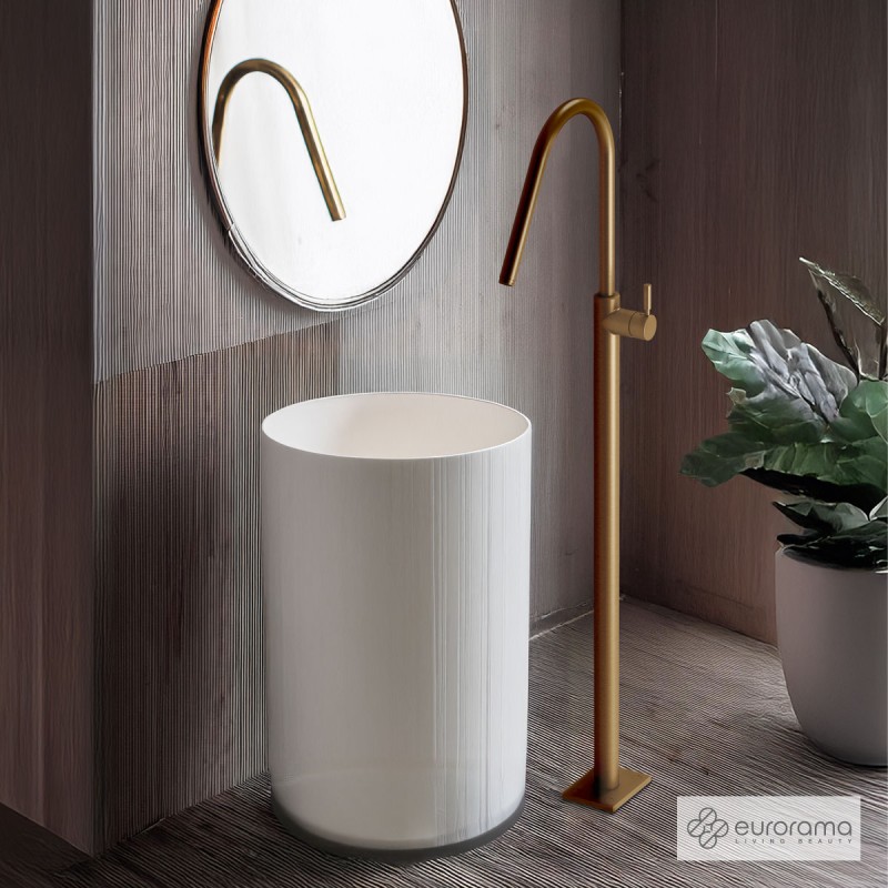 Μπαταρία νιπτήρος επιδαπέδια 13302 Eurorama