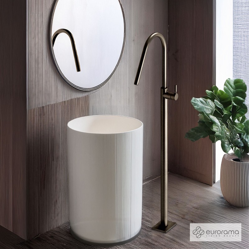 Μπαταρία νιπτήρος επιδαπέδια 13302 Eurorama