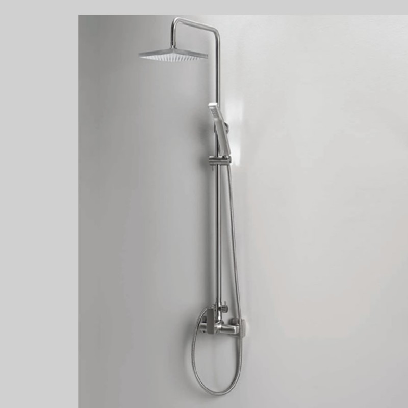 Μπαταρία ντουζιέρας με κολώνα ρυθμιζόμενου ύψους 144065 Quadra Eurorama