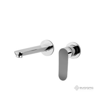 Μπαταρία νιπτήρος εντοιχισμού 2 οπών 174904-100 Res Eurorama Μπαταρία νιπτήρος εντοιχισμού 2 οπών 174904-100 Res Eurorama