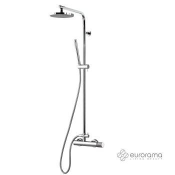 Μπαταρία ντουζιέρας με κολώνα σταθερού ύψους 178066-100 Oso Eurorama