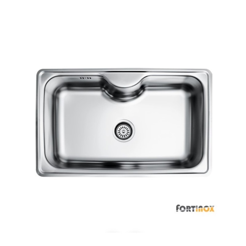 Νεροχύτης 80x50cm Arena 22080 Fortinox Νεροχύτης 80x50cm Arena 22080 Fortinox