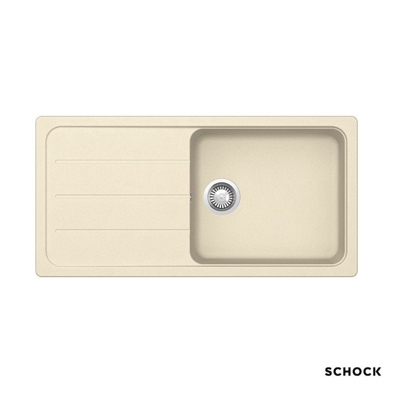 Νεροχύτης 100x50cm Element 31100 Schock