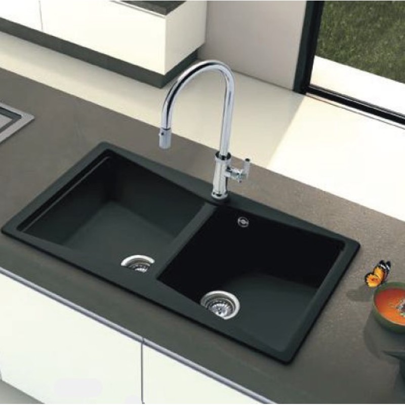 Νεροχύτης 86x50cm City 32290-1401 Schock Νεροχύτης 86x50cm City 32290-1401 Schock