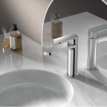 Μπαταρία νιπτήρος χαμηλή 3511-100 Mist Cora