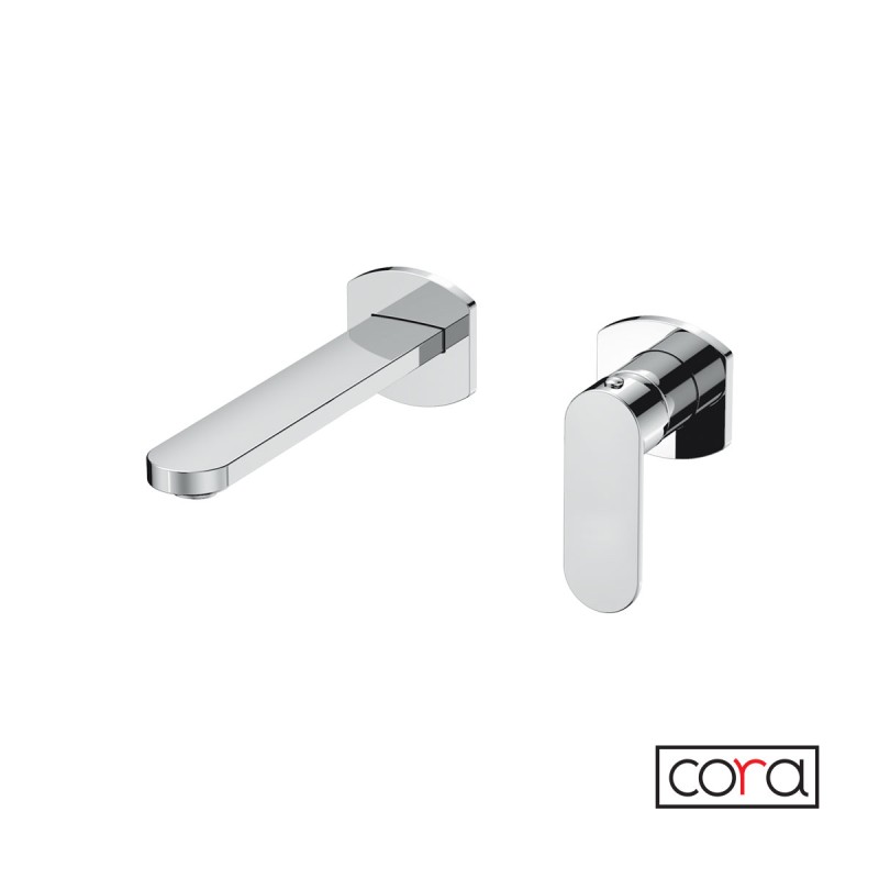 Μπαταρία νιπτήρος εντοιχισμού 2 οπών 3518-100 Mist Cora