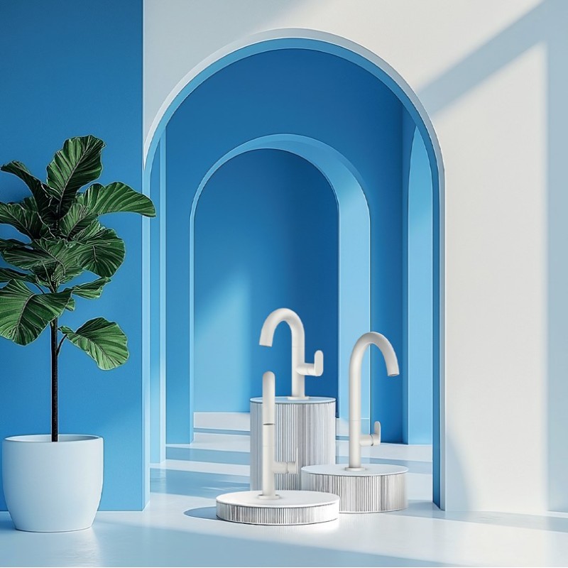 Μπαταρία νιπτήρος 500040 Slim Armando Vicario