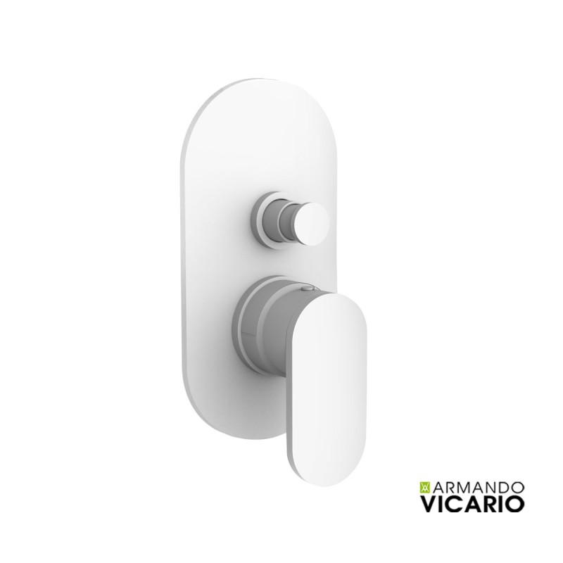 Μίκτης εντοιχισμού 2 εξόδων 500050D Slim Armando Vicario