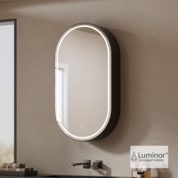 Καθρέπτης μπάνιου Led με ντουλάπι 50x90cm 5027 Jazz Luminor Καθρέπτης μπάνιου Led με ντουλάπι 50x90cm 5027 Jazz Luminor