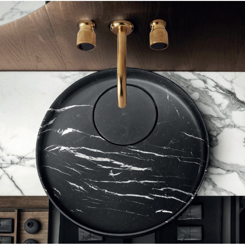 Μπαταρία νιπτήρος εντοιχισμού 3 οπών 516046 Lumiere Armando Vicario