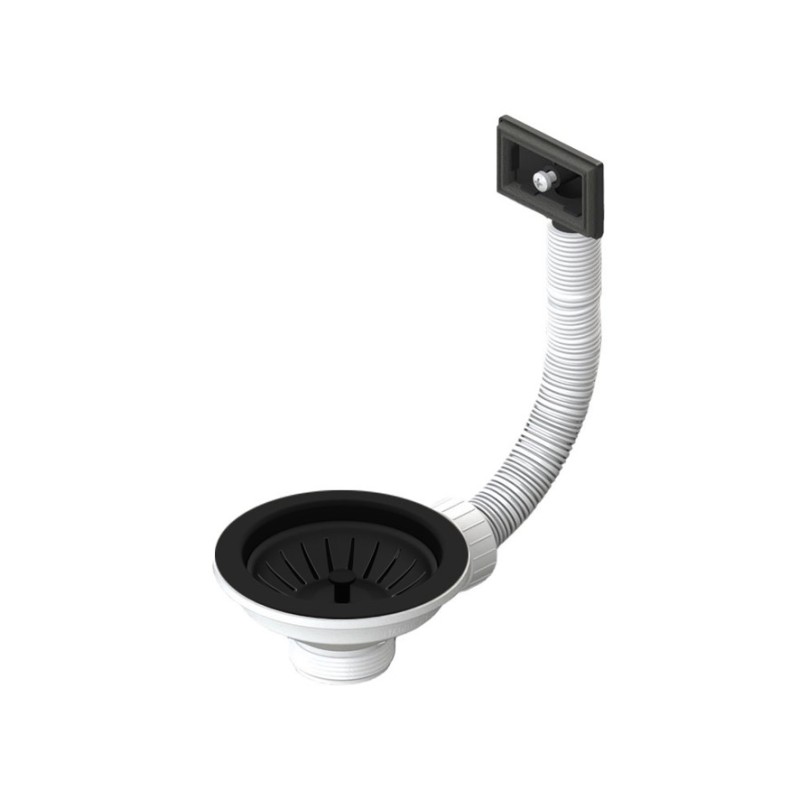 Βαλβίδα νεροχύτη 3½” με υπερχείλιση 601-400 Schock