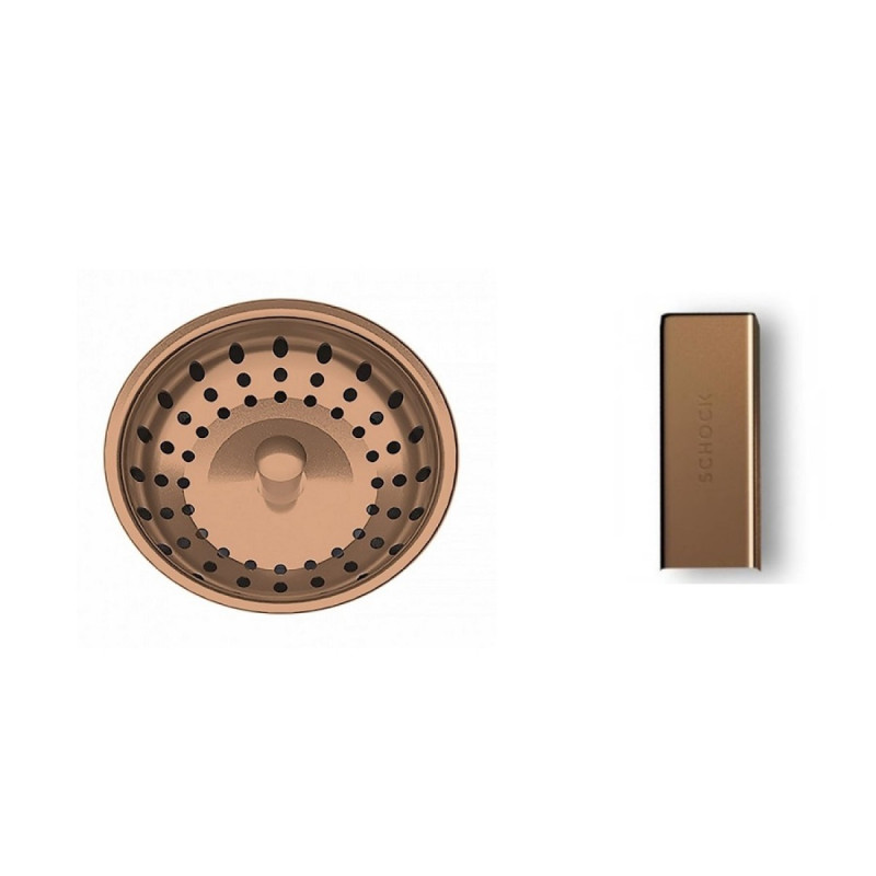Βαλβίδα νεροχύτη "Perfect Drain" με υπερχείλιση 629345 Schock