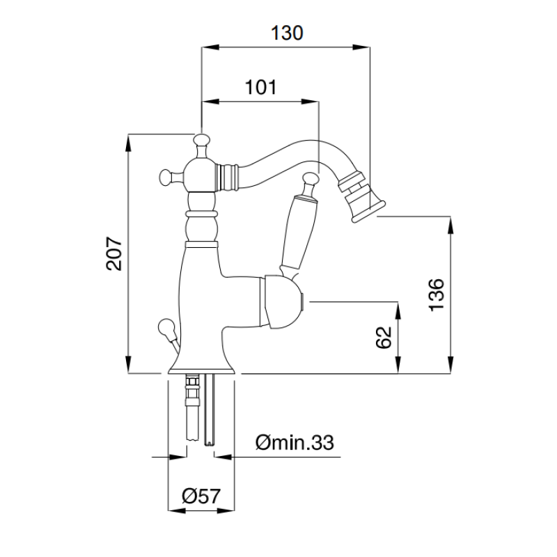 Μπαταρία μπιντέ 6323 Oxford Bugnatese