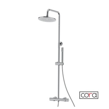 Μπαταρία ντουζιέρας / λουτρού με κολώνα ρυθμιζόμενου ύψους 720066-100 Occo Cora Μπαταρία ντουζιέρας / λουτρού με κολώνα ρυθμιζόμενου ύψους 720066-100 Occo Cora