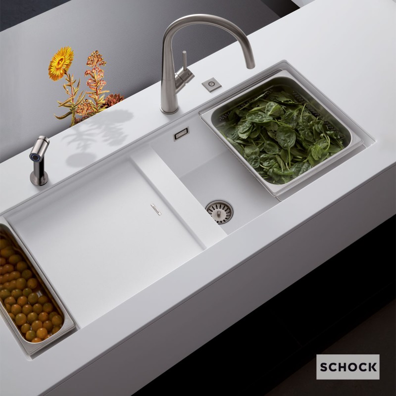 Νεροχύτης 114x46cm Prepstation 81500 Schock