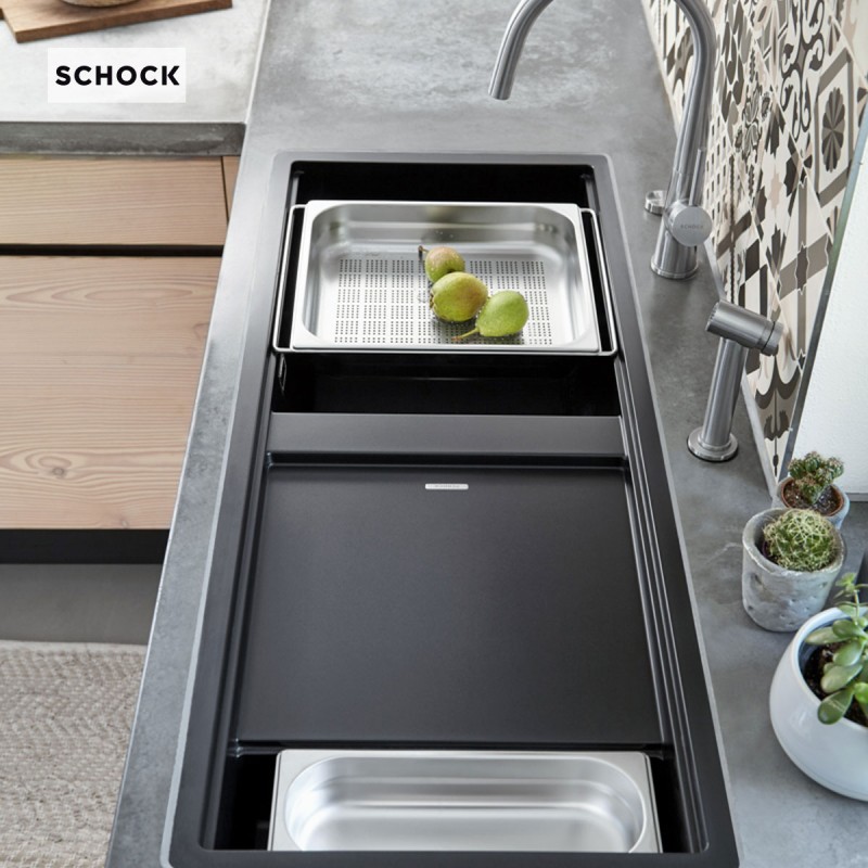 Νεροχύτης 114x46cm Prepstation 81500 Schock