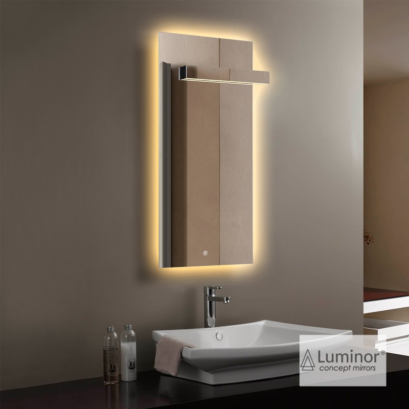 Καθρέπτης μπάνιου Led 50x110cm CLI50110 Clip Luminor