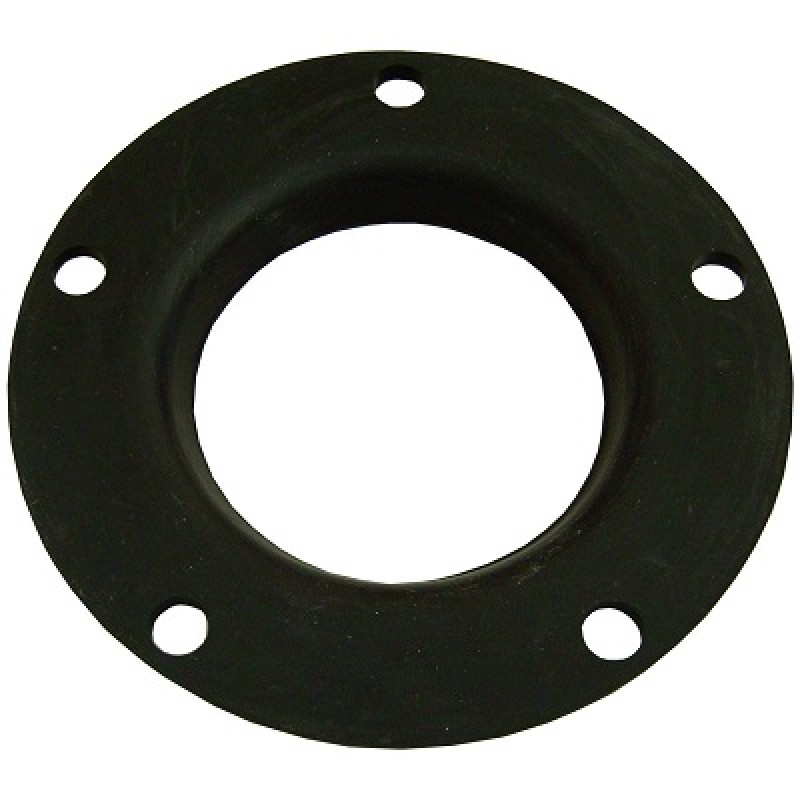 Λάστιχο αντίστασης μα΄ύρο Φ140 με 5 οπές EPDM 150° C