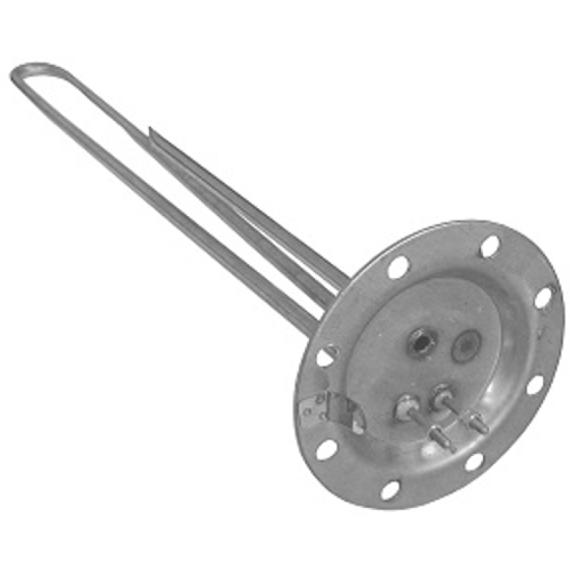 Αντίσταση θερμοσίφωνα μακριά inox Φ120-4,00Kw με 8 οπές Αντίσταση θερμοσίφωνα μακριά inox Φ120-4,00Kw με 8 οπές