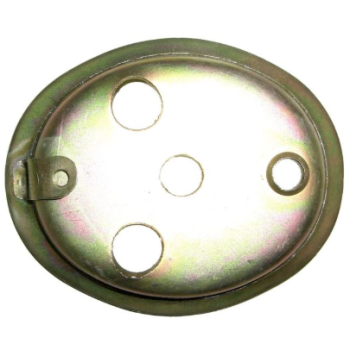 Καπάκι μεταλλικό οβάλ μικρής αντίστασης ΝΤ απλού θερμοστάτη με 1 βίδα Καπάκι μεταλλικό οβάλ μικρής αντίστασης ΝΤ απλού θερμοστάτη με 1 βίδα