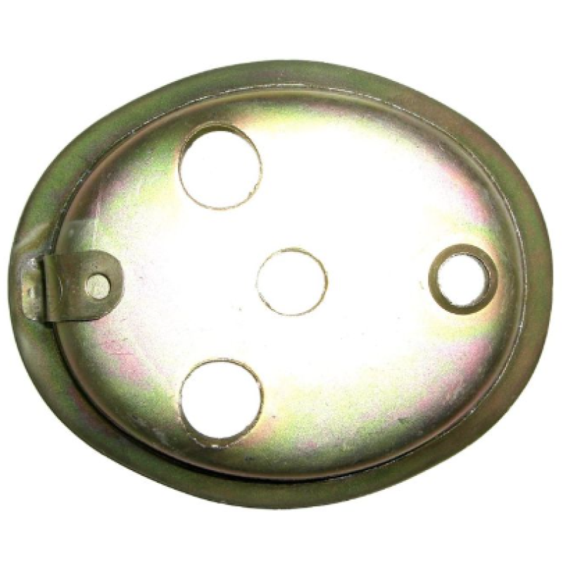 Καπάκι μεταλλικό οβάλ μικρής αντίστασης ΝΤ απλού θερμοστάτη με 1 βίδα Καπάκι μεταλλικό οβάλ μικρής αντίστασης ΝΤ απλού θερμοστάτη με 1 βίδα