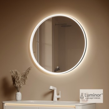 Καθρέπτης μπάνιου Led Ø80cm FOX80 Fox Luminor