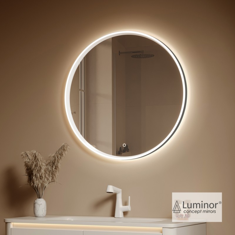 Καθρέπτης μπάνιου Led Ø80cm FOX80 Fox Luminor