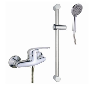 Μπαταρία ντουζιέρας με τηλέφωνο, στήριγμα τηλεφώνου & σπιράλ 087026 Alice Sphera Interflex