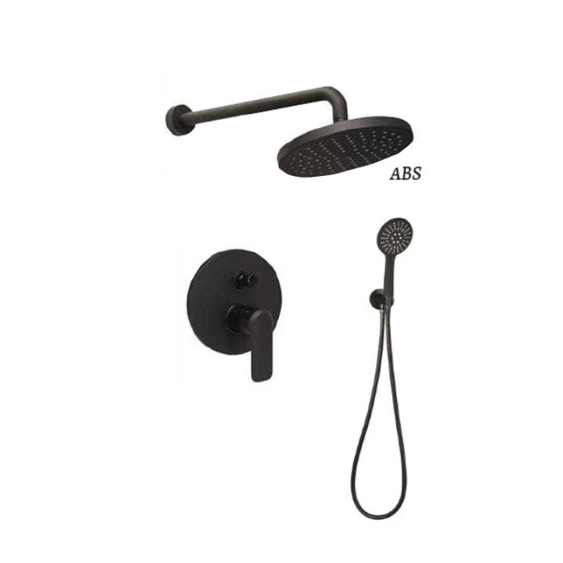 Πλήρες σετ εντοιχισμού ντουζιέρας 2 εξόδων 087027 Chiara Flat Sphera