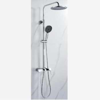 Μπαταρία ντουζιέρας με κολώνα σταθερού ύψους 087599 3 Way Interflex