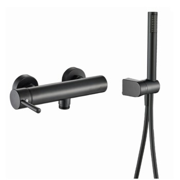 Μπαταρία ντουζιέρας με τηλέφωνο, στήριγμα τηλεφώνου & σπιράλ 087912 Art Line Interflex Μπαταρία ντουζιέρας με τηλέφωνο, στήριγμα τηλεφώνου & σπιράλ 087912 Art Line Interflex